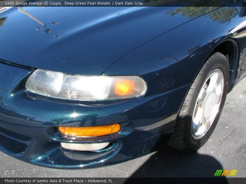 Deep Green Pearl Metallic / Dark Slate Gray 1995 Dodge Avenger ES Coupe