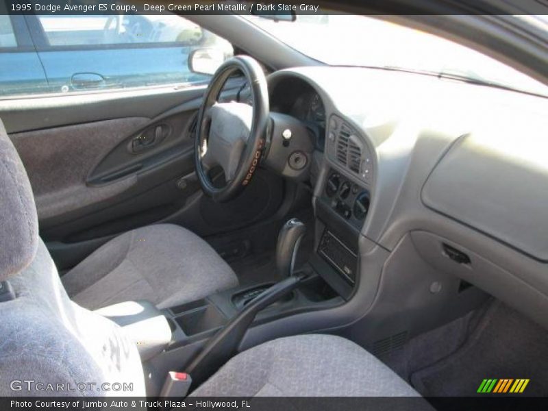Deep Green Pearl Metallic / Dark Slate Gray 1995 Dodge Avenger ES Coupe