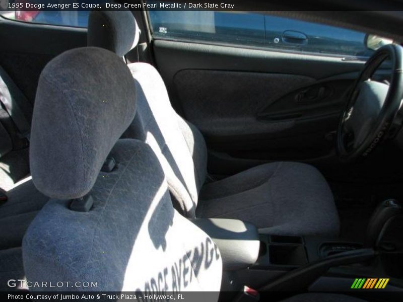 Deep Green Pearl Metallic / Dark Slate Gray 1995 Dodge Avenger ES Coupe