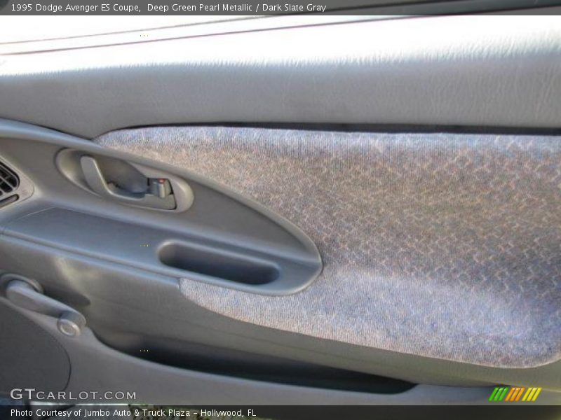 Deep Green Pearl Metallic / Dark Slate Gray 1995 Dodge Avenger ES Coupe