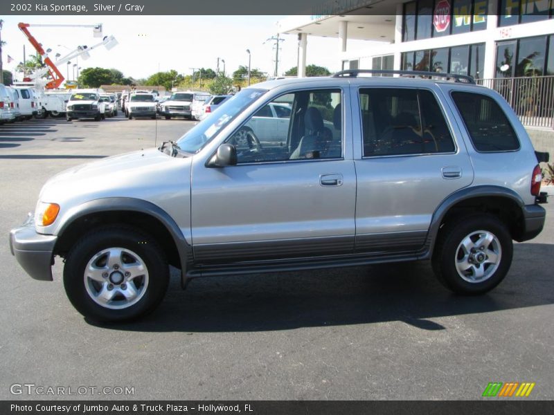  2002 Sportage  Silver