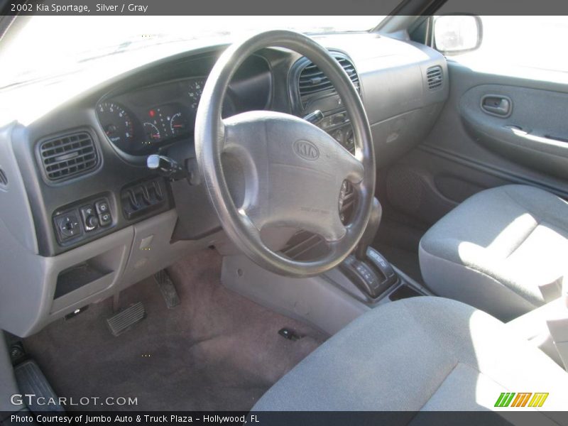 Gray Interior - 2002 Sportage  