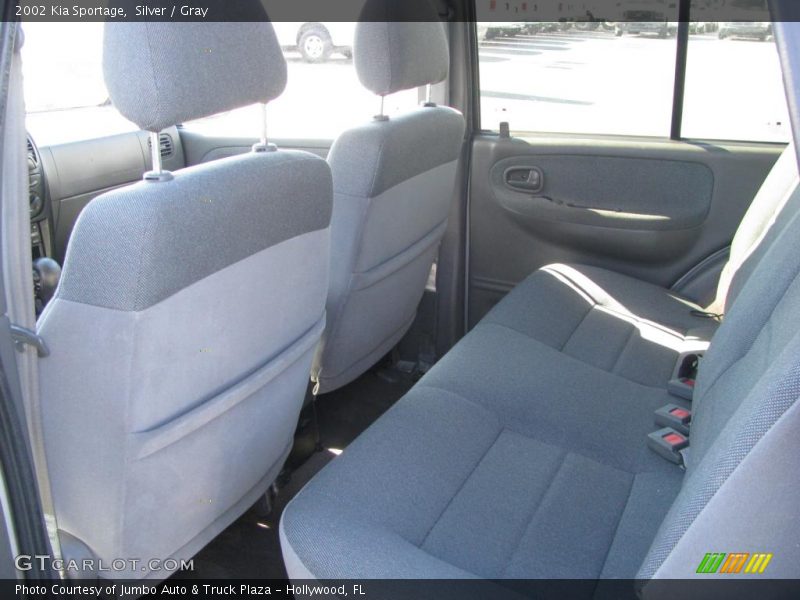 Silver / Gray 2002 Kia Sportage