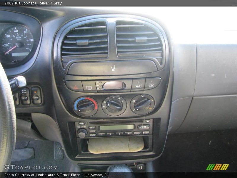 Silver / Gray 2002 Kia Sportage