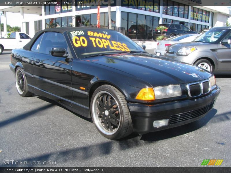 Black II / Tan 1998 BMW 3 Series 328i Sedan