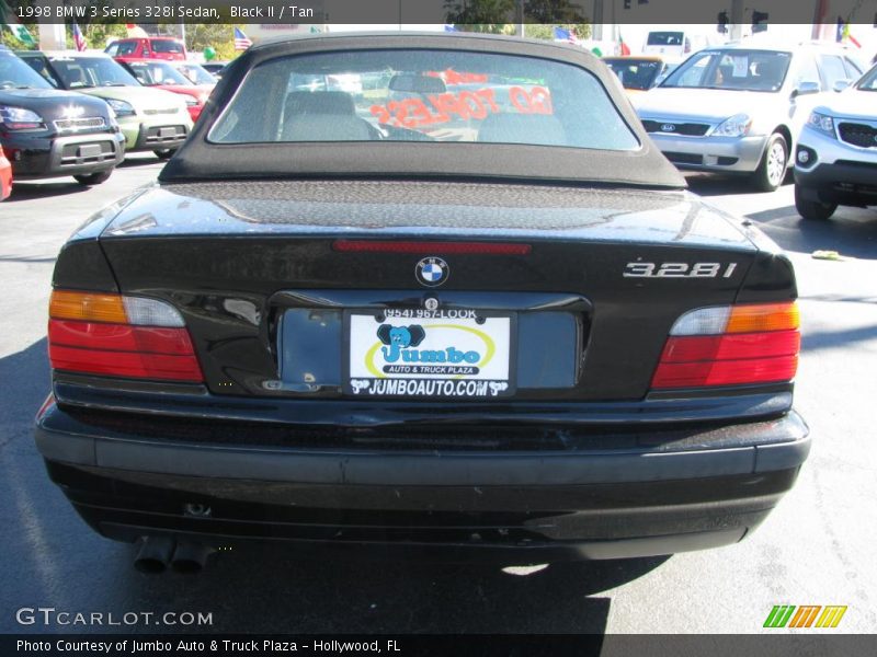 Black II / Tan 1998 BMW 3 Series 328i Sedan