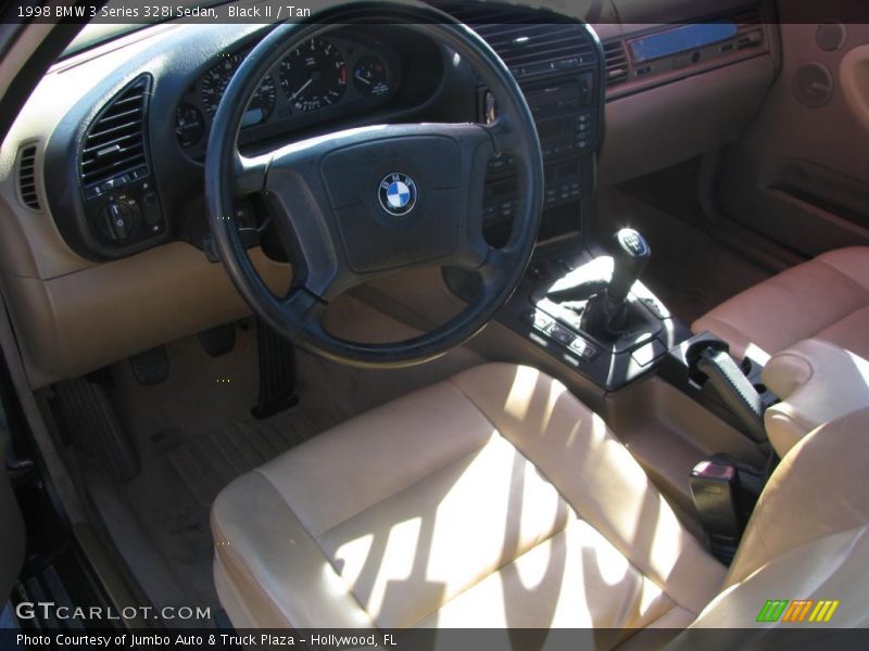 Black II / Tan 1998 BMW 3 Series 328i Sedan