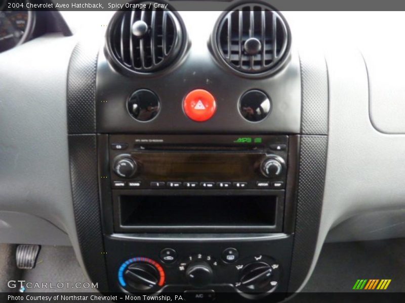 Controls of 2004 Aveo Hatchback