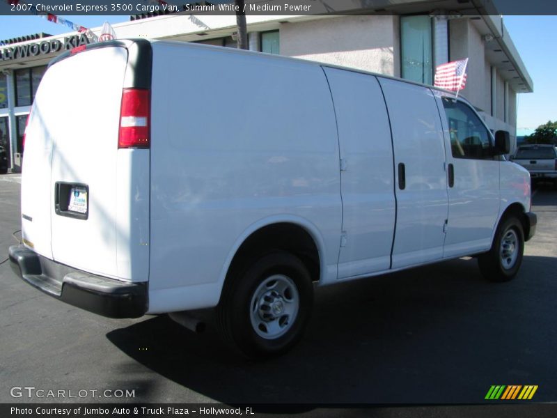 Summit White / Medium Pewter 2007 Chevrolet Express 3500 Cargo Van