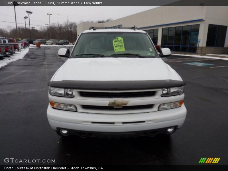 Summit White / Tan/Neutral 2005 Chevrolet Tahoe LT 4x4