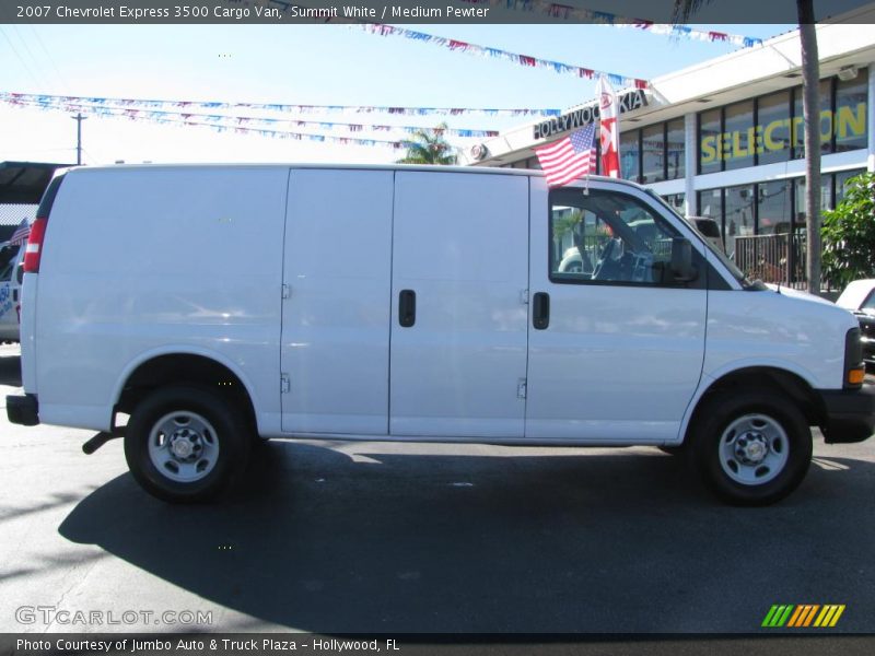 Summit White / Medium Pewter 2007 Chevrolet Express 3500 Cargo Van
