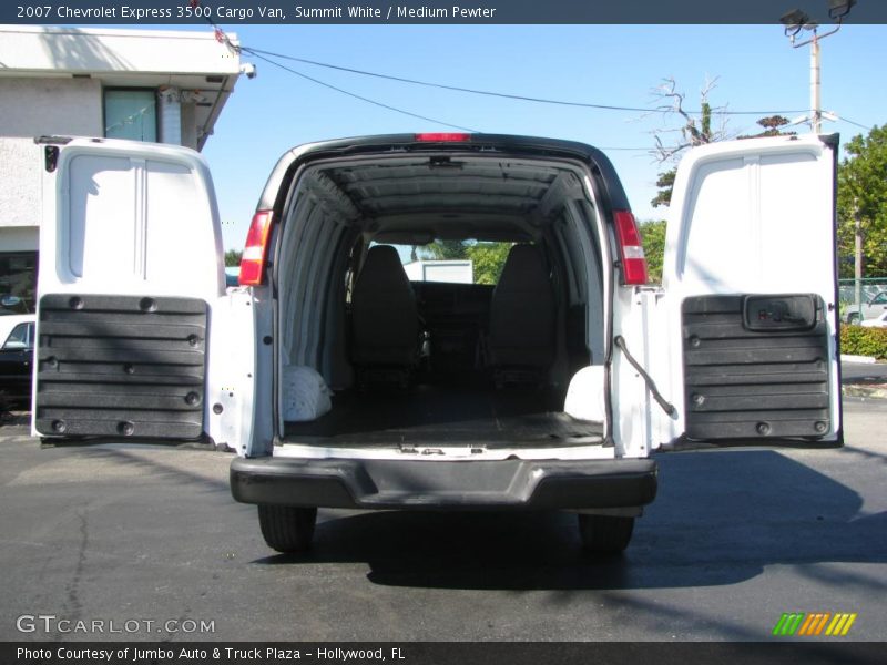 Summit White / Medium Pewter 2007 Chevrolet Express 3500 Cargo Van