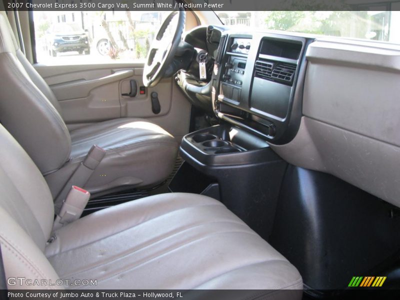 Summit White / Medium Pewter 2007 Chevrolet Express 3500 Cargo Van