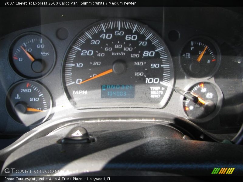 Summit White / Medium Pewter 2007 Chevrolet Express 3500 Cargo Van