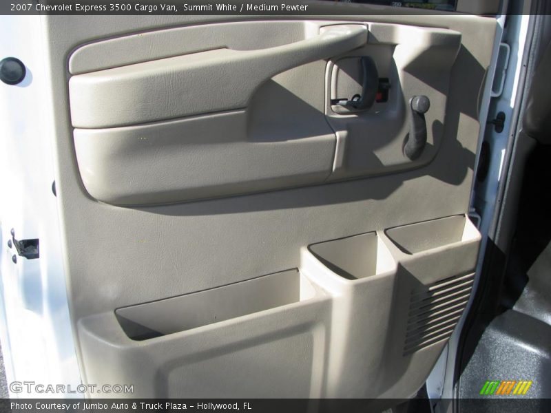 Summit White / Medium Pewter 2007 Chevrolet Express 3500 Cargo Van