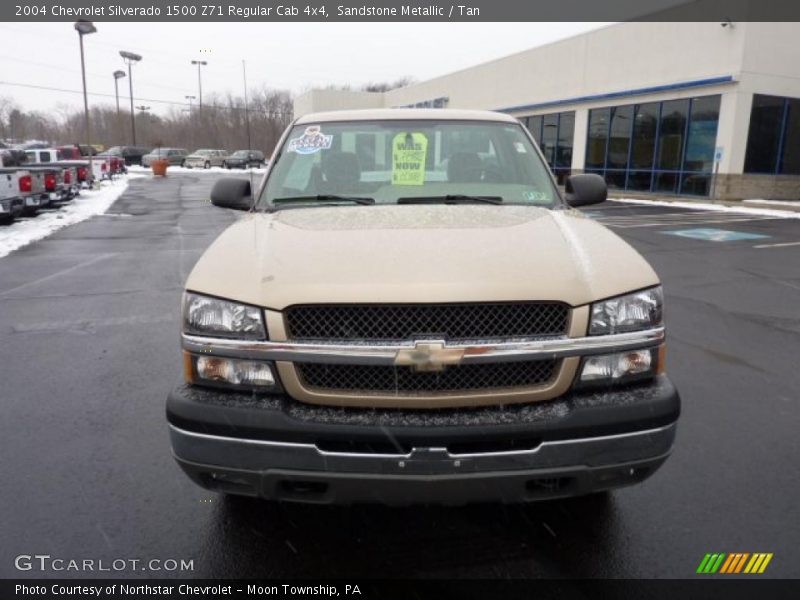 Sandstone Metallic / Tan 2004 Chevrolet Silverado 1500 Z71 Regular Cab 4x4
