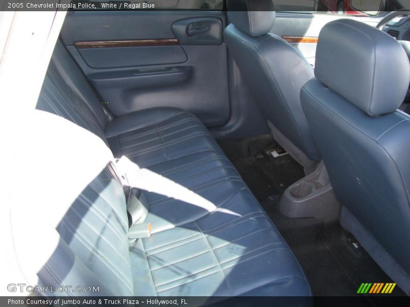 White / Regal Blue 2005 Chevrolet Impala Police