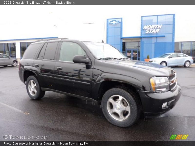 Black / Ebony 2008 Chevrolet TrailBlazer LT 4x4