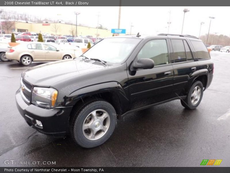 Black / Ebony 2008 Chevrolet TrailBlazer LT 4x4