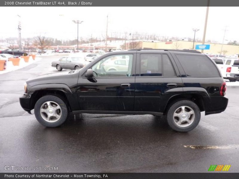 Black / Ebony 2008 Chevrolet TrailBlazer LT 4x4