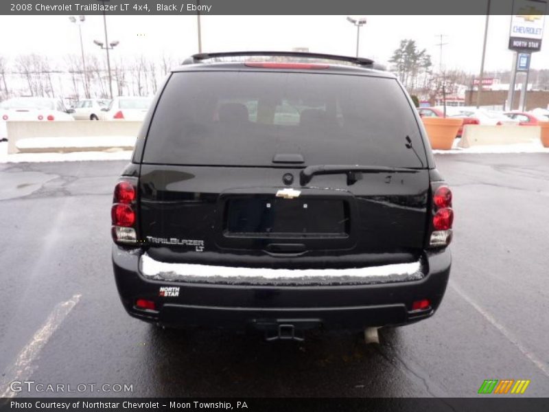Black / Ebony 2008 Chevrolet TrailBlazer LT 4x4