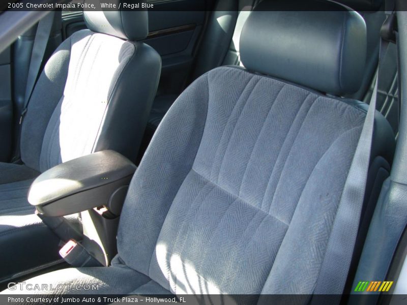 White / Regal Blue 2005 Chevrolet Impala Police