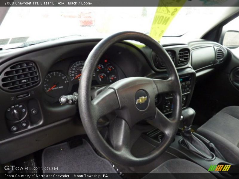 Black / Ebony 2008 Chevrolet TrailBlazer LT 4x4