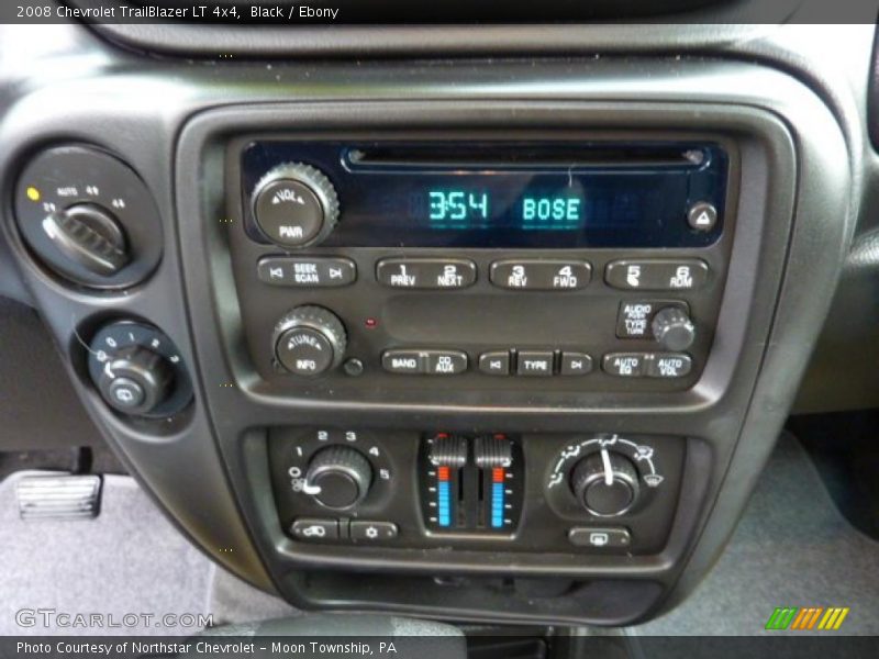 Black / Ebony 2008 Chevrolet TrailBlazer LT 4x4