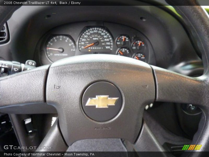 Black / Ebony 2008 Chevrolet TrailBlazer LT 4x4