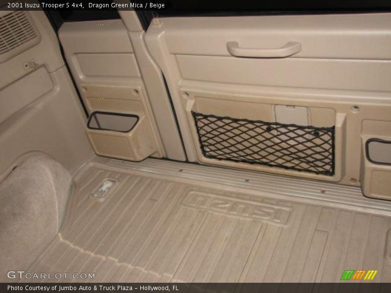 Dragon Green Mica / Beige 2001 Isuzu Trooper S 4x4
