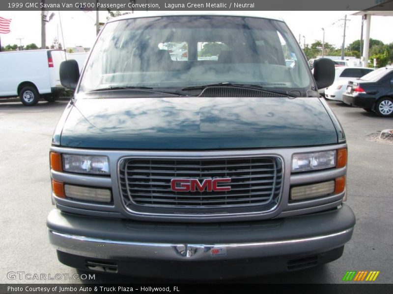 Laguna Green Metallic / Neutral 1999 GMC Savana Van G1500 Passenger Conversion