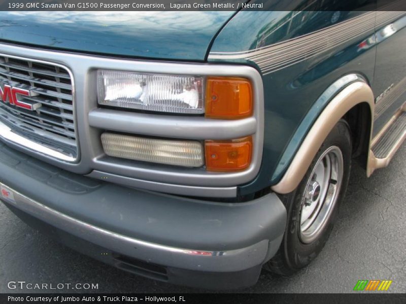 Laguna Green Metallic / Neutral 1999 GMC Savana Van G1500 Passenger Conversion