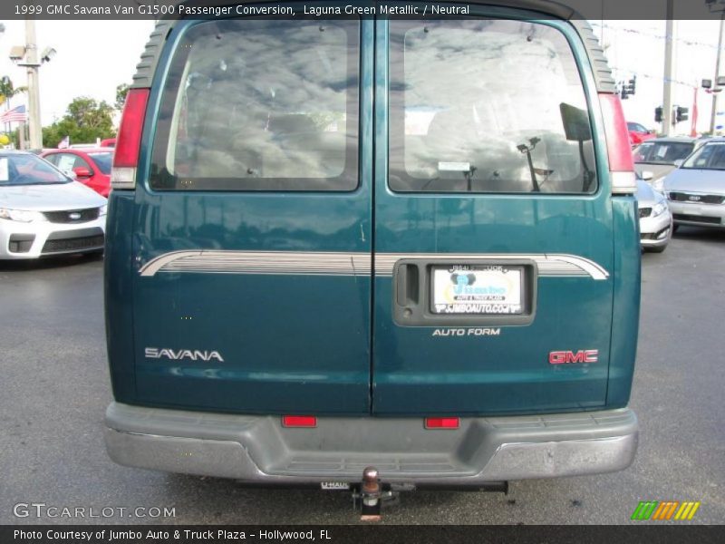 Laguna Green Metallic / Neutral 1999 GMC Savana Van G1500 Passenger Conversion
