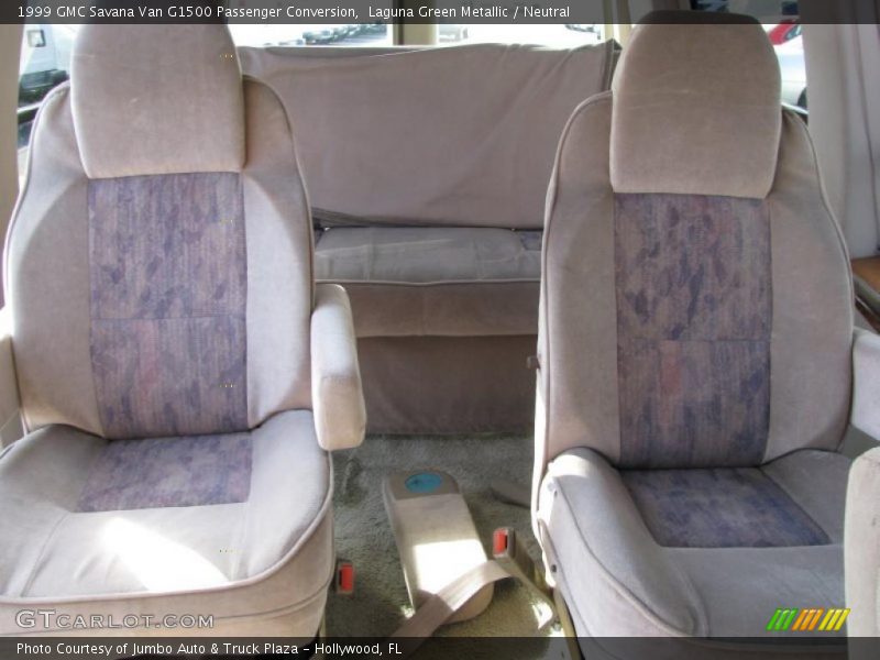Laguna Green Metallic / Neutral 1999 GMC Savana Van G1500 Passenger Conversion