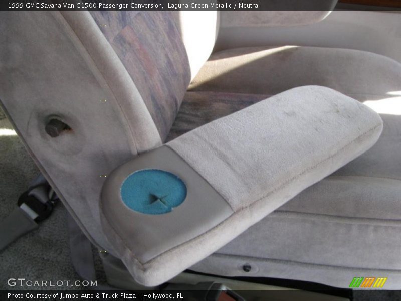 Laguna Green Metallic / Neutral 1999 GMC Savana Van G1500 Passenger Conversion