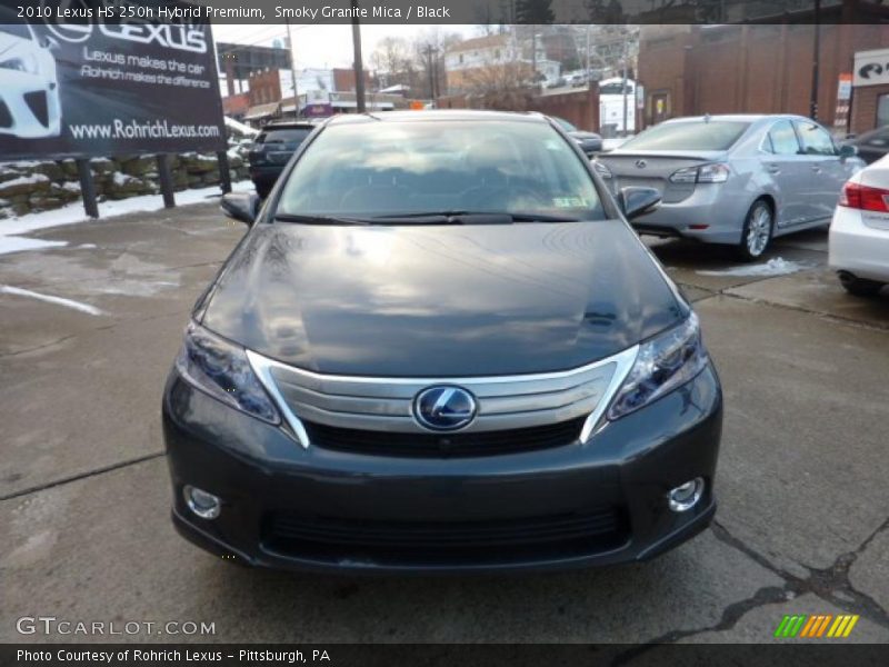 Smoky Granite Mica / Black 2010 Lexus HS 250h Hybrid Premium