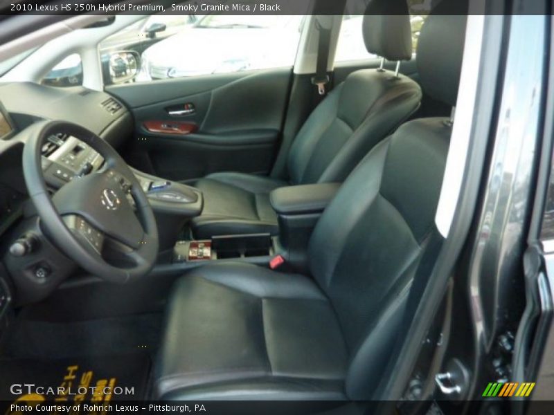  2010 HS 250h Hybrid Premium Black Interior
