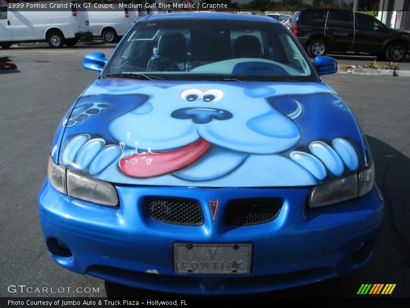 Medium Gulf Blue Metallic / Graphite 1999 Pontiac Grand Prix GT Coupe