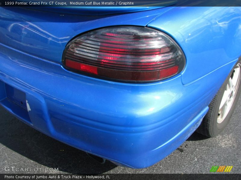 Medium Gulf Blue Metallic / Graphite 1999 Pontiac Grand Prix GT Coupe