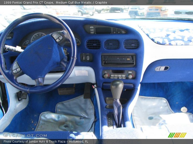 Medium Gulf Blue Metallic / Graphite 1999 Pontiac Grand Prix GT Coupe