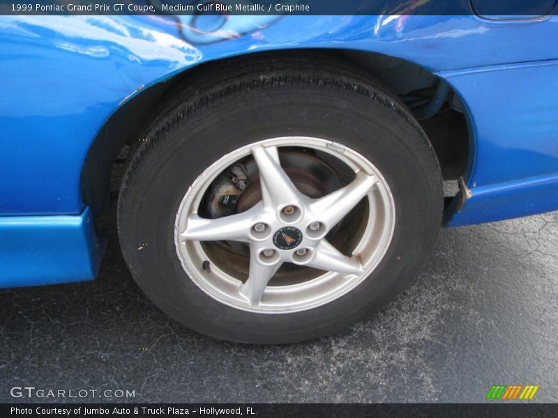 Medium Gulf Blue Metallic / Graphite 1999 Pontiac Grand Prix GT Coupe