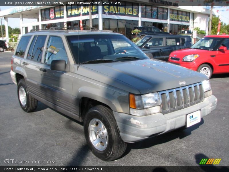 Light Driftwood Satin Glow / Gray 1998 Jeep Grand Cherokee Laredo