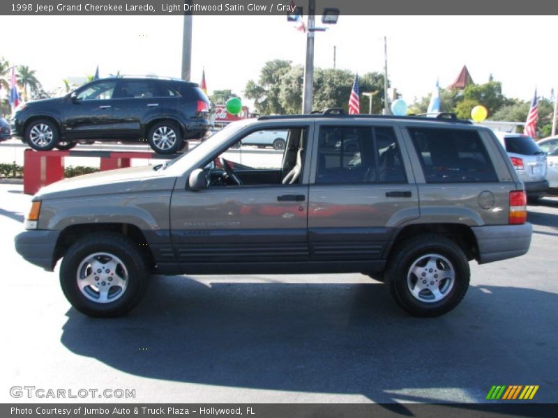 Light Driftwood Satin Glow / Gray 1998 Jeep Grand Cherokee Laredo