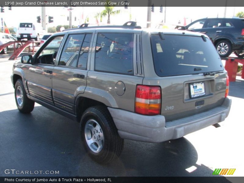 Light Driftwood Satin Glow / Gray 1998 Jeep Grand Cherokee Laredo