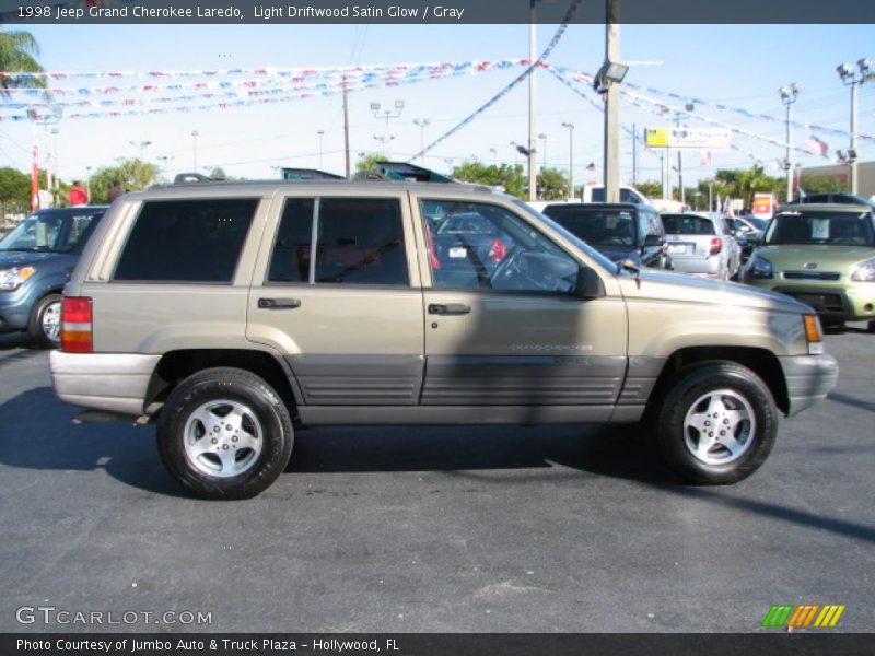 Light Driftwood Satin Glow / Gray 1998 Jeep Grand Cherokee Laredo