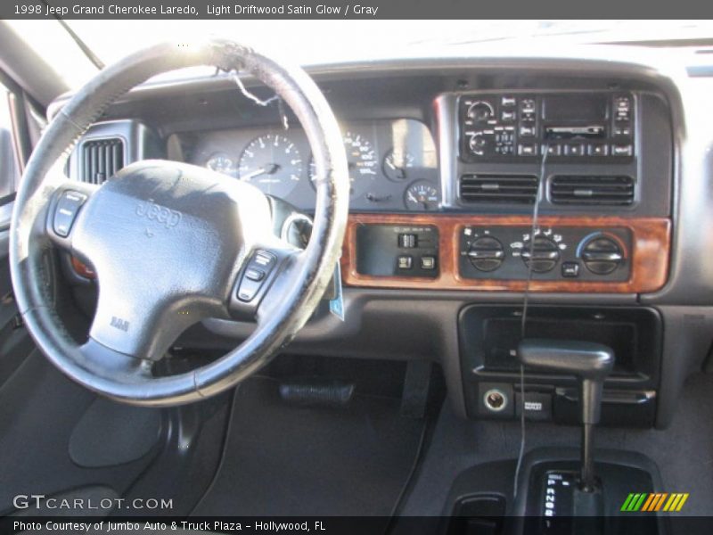 Light Driftwood Satin Glow / Gray 1998 Jeep Grand Cherokee Laredo