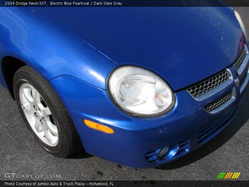Electric Blue Pearlcoat / Dark Slate Gray 2004 Dodge Neon SXT