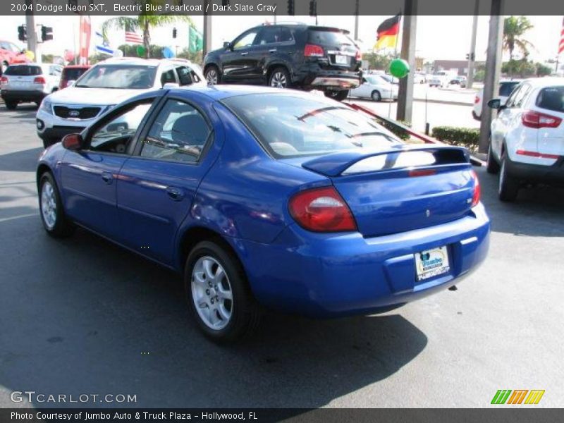 Electric Blue Pearlcoat / Dark Slate Gray 2004 Dodge Neon SXT