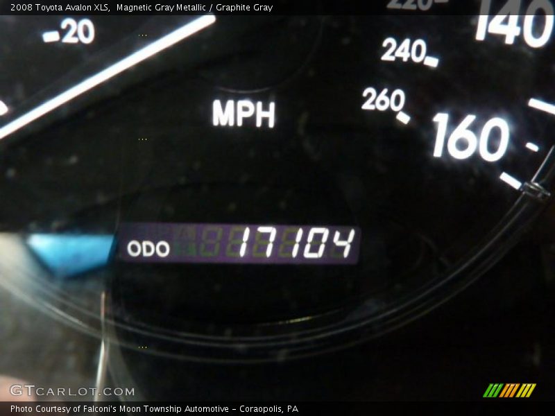 Magnetic Gray Metallic / Graphite Gray 2008 Toyota Avalon XLS