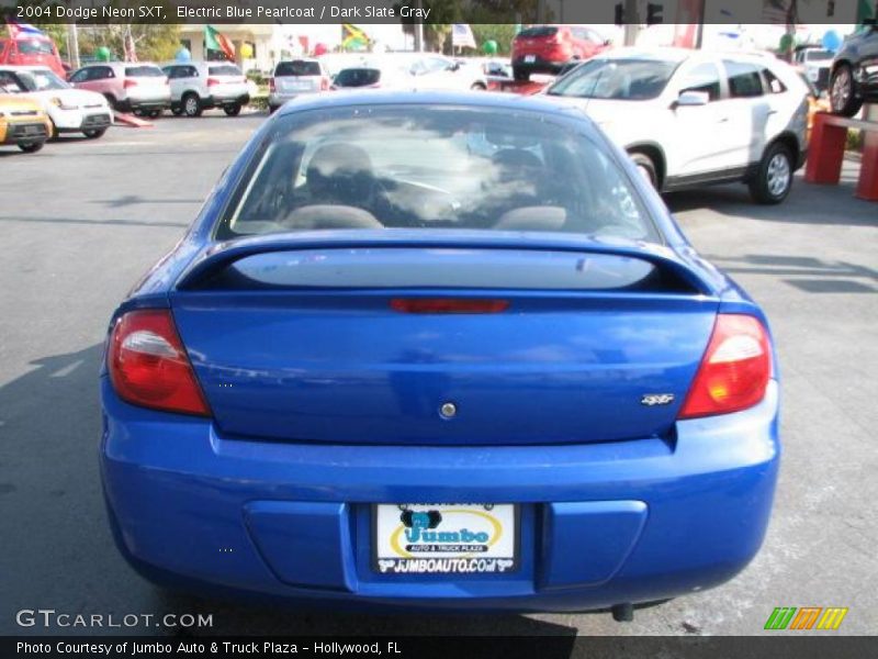 Electric Blue Pearlcoat / Dark Slate Gray 2004 Dodge Neon SXT